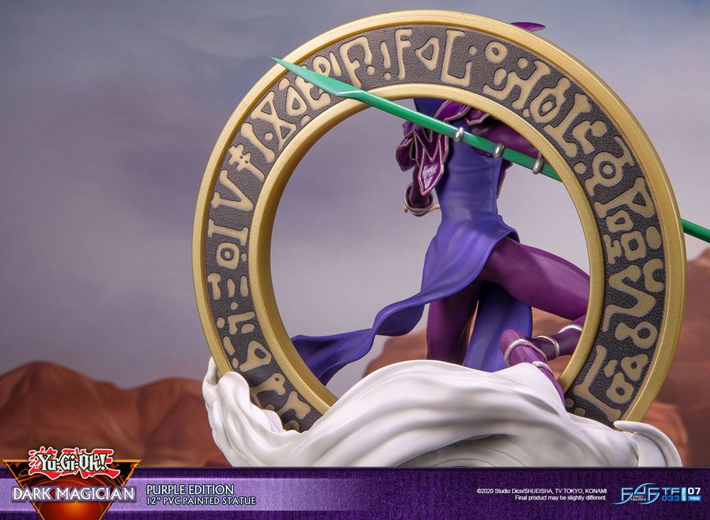 [PREORDINE] Statua Yu-Gi-Oh! Dark Magician Versione Viola 29 cm - First 4 Figures - Statue