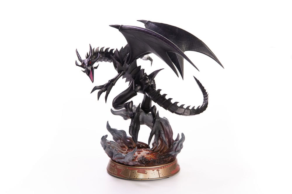 [PREORDINE] Statua Yu-Gi-Oh! Red-Eyes Black Dragon Versione Nera 33 cm - First 4 Figures - Statue