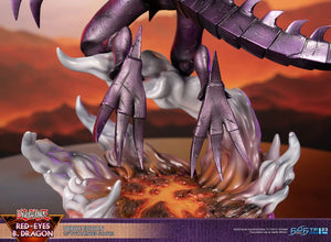 [PREORDINE] Statua Yu-Gi-Oh! Red-Eyes B. Dragon Versione Viola 33 cm - First 4 Figures - Statue