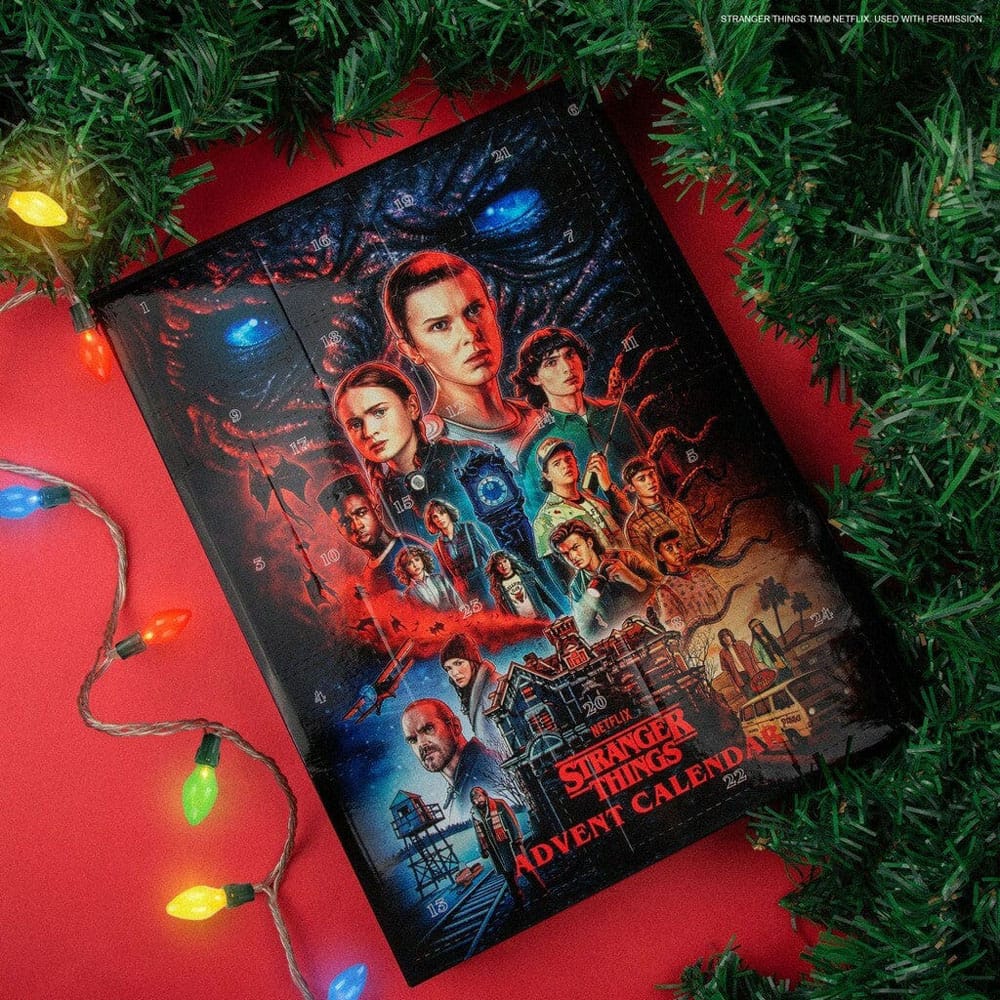 Calendario dell'Avvento Stranger Things 4 - 24 Gadget a Sorpresa! - Cinereplicas - Gadgets