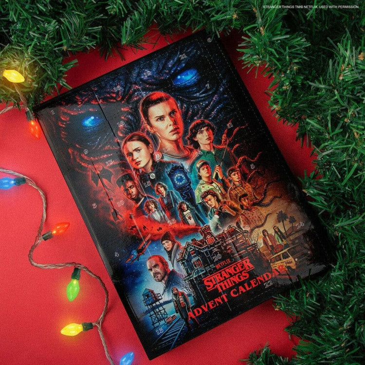 Calendario dell'Avvento Stranger Things 4 - 24 Gadget a Sorpresa! - Cinereplicas - Gadgets