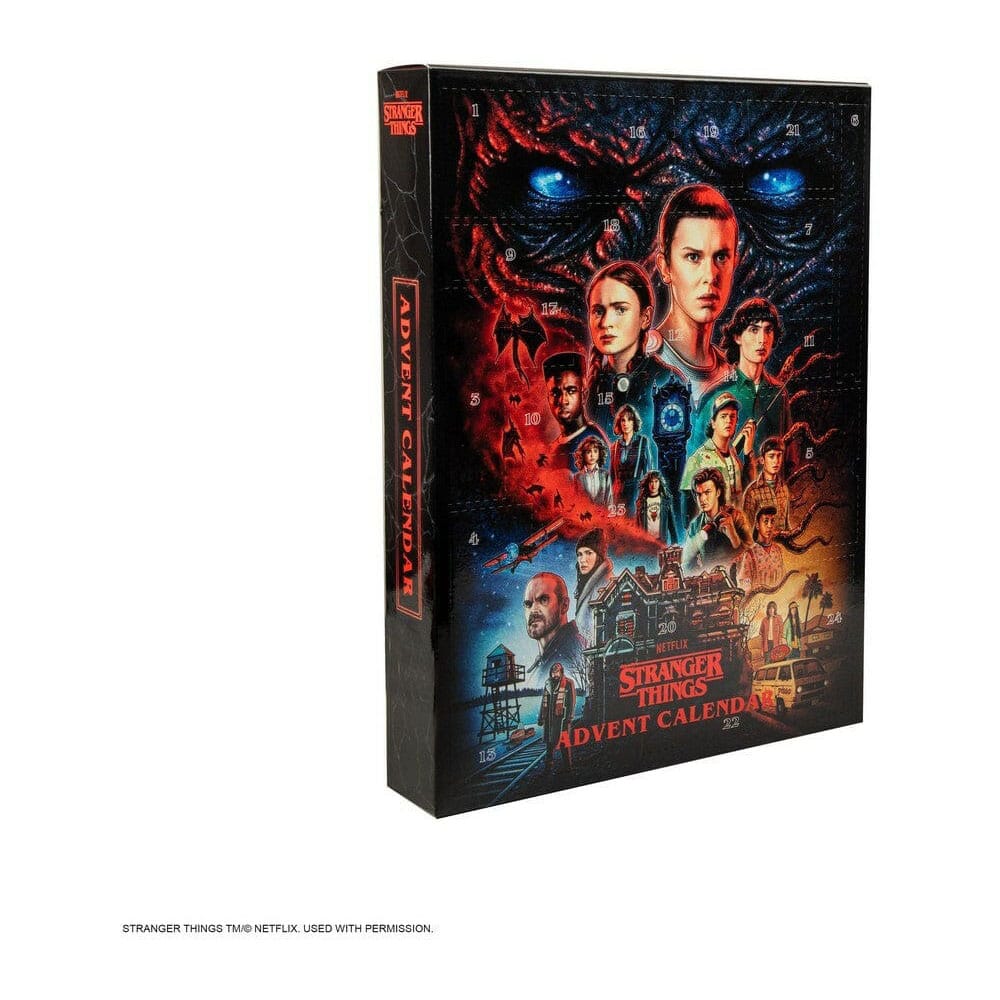 Calendario dell'Avvento Stranger Things 4 - 24 Gadget a Sorpresa! - Cinereplicas - Gadgets