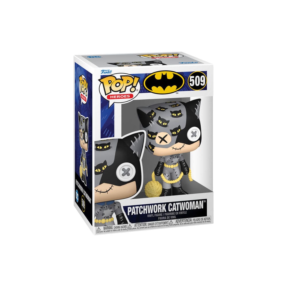 [PREORDER] DC Comics POP! Movies Vinyl Figure Patchwork - Catwoman 9 cm