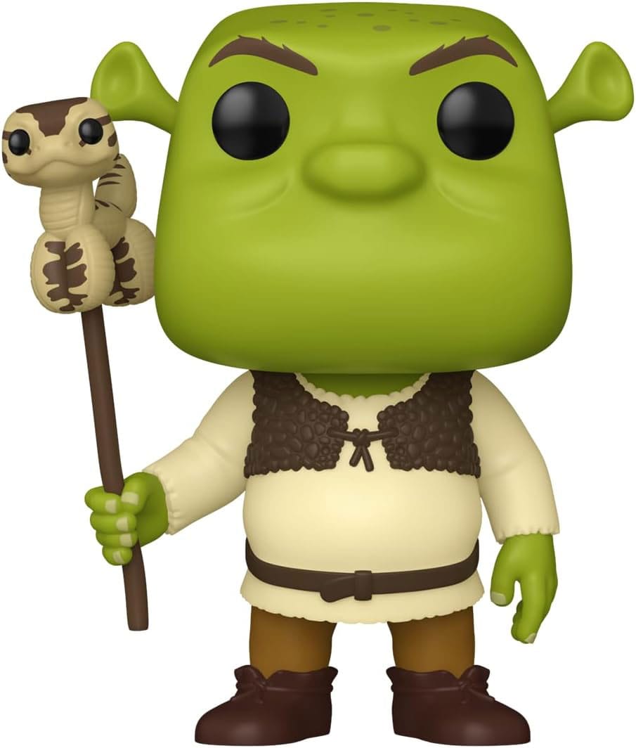 [PREORDER] Shrek POP! Movies Vinyl Figure 30th Anniversary Shrek w/Snake 9 cm