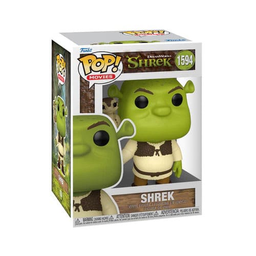 [PREORDER] Shrek POP! Movies Vinyl Figure 30th Anniversary Shrek w/Snake 9 cm