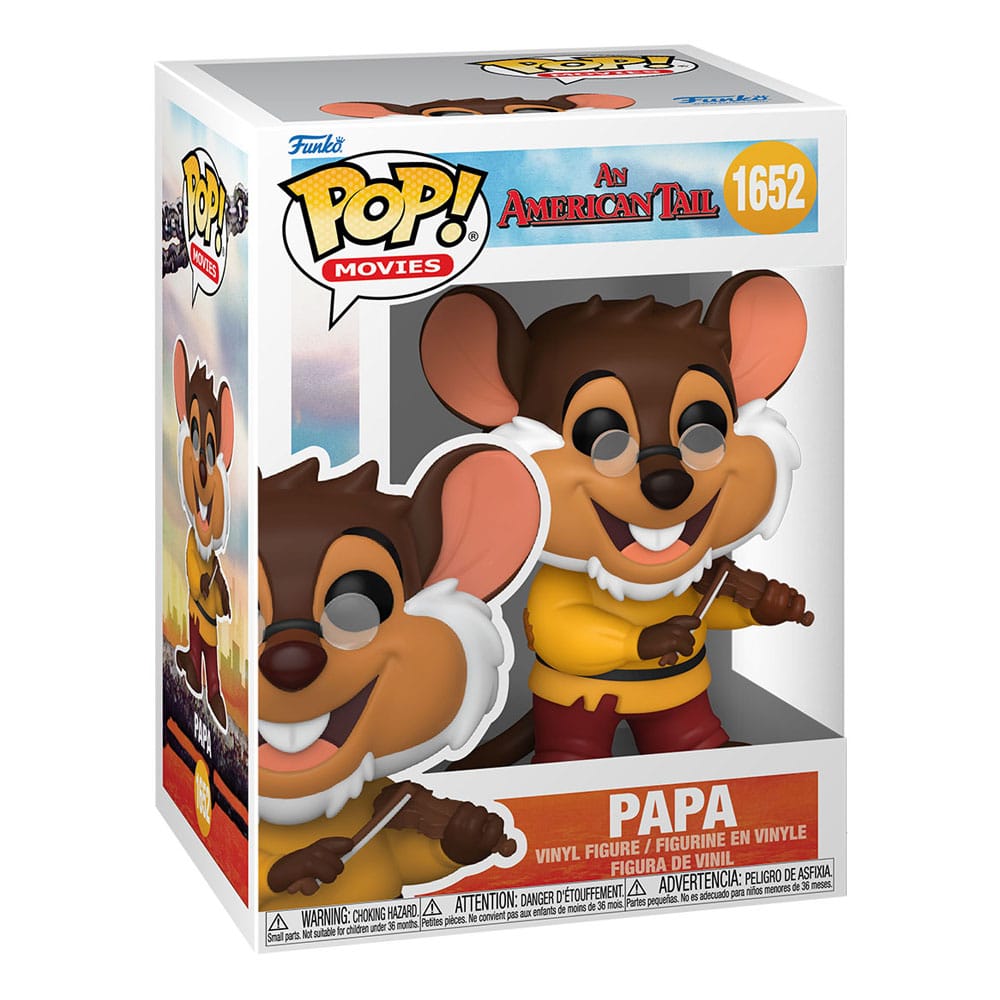 [PREORDER] An American Tail POP! Movies Vinyl Figure Papa 9 cm