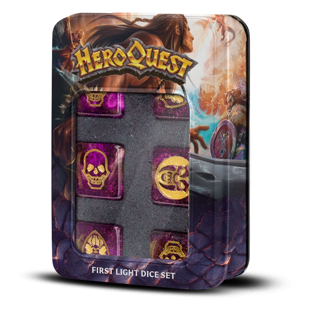 [PREORDER] HeroQuest Dice Set First Light D6