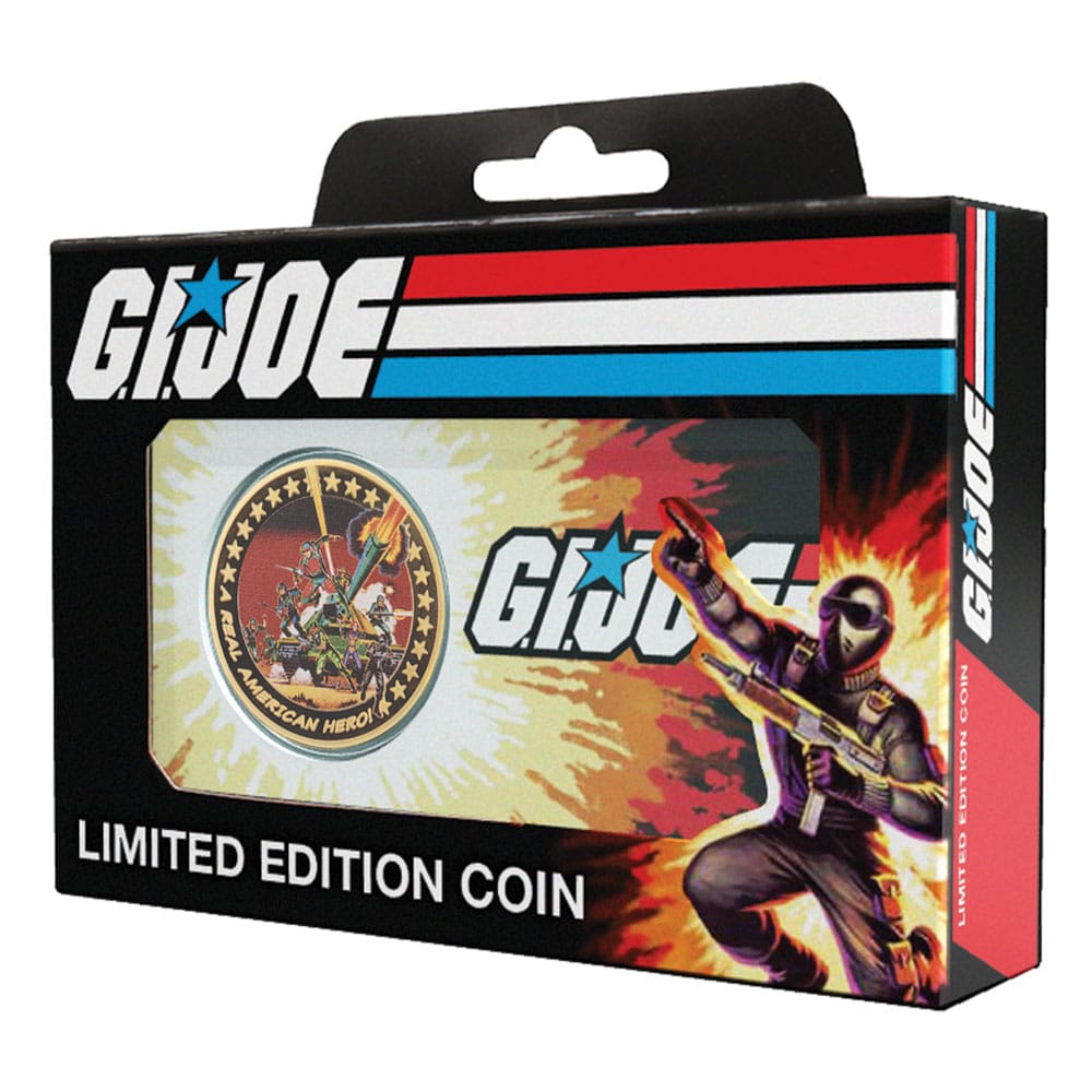 [PREORDER] G.I. JOE - 60th Anniversary - 24k Plated Gold lLimited Edition Coin