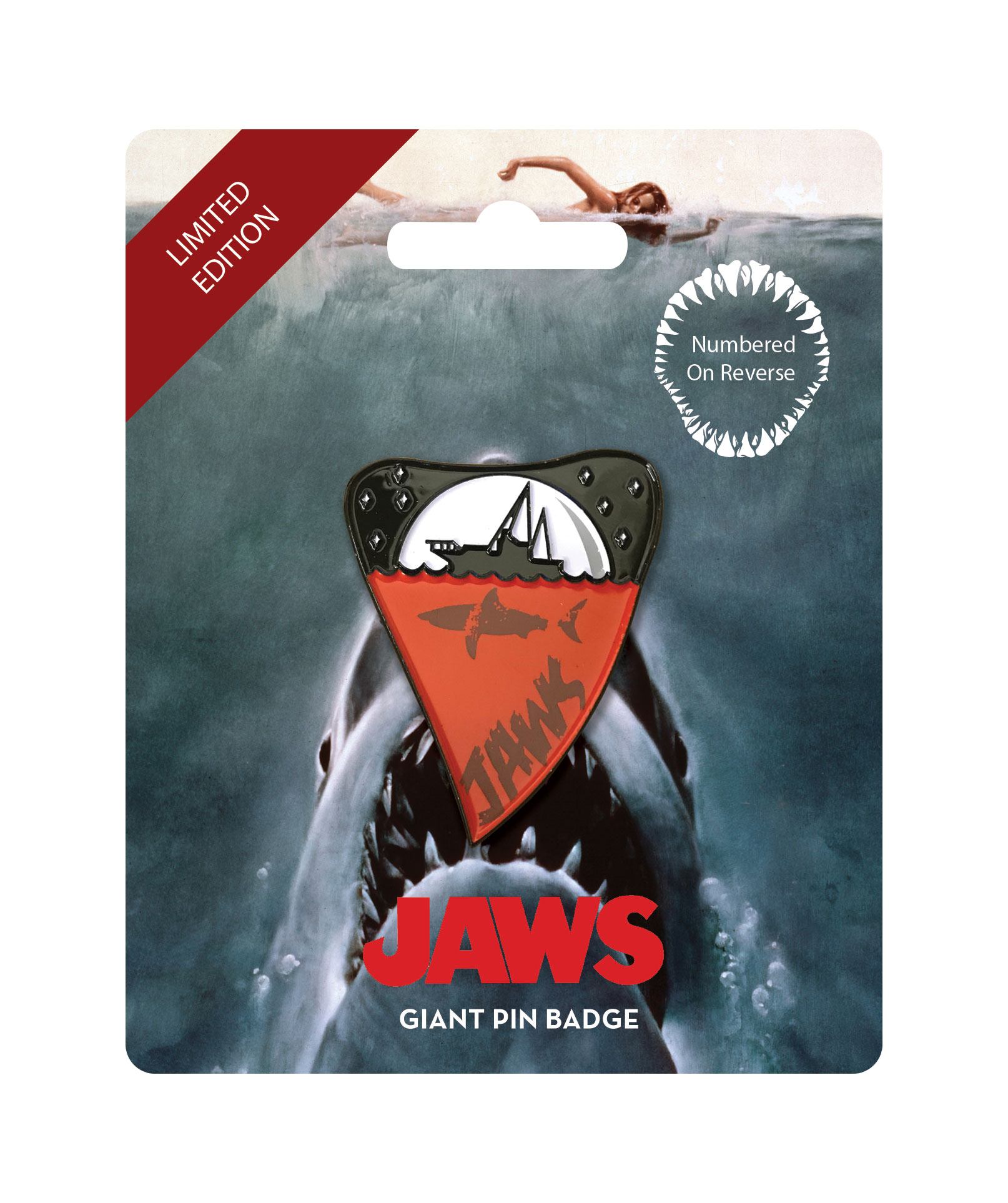 [PREORDER] Jaws Pin Badge Limited Edition