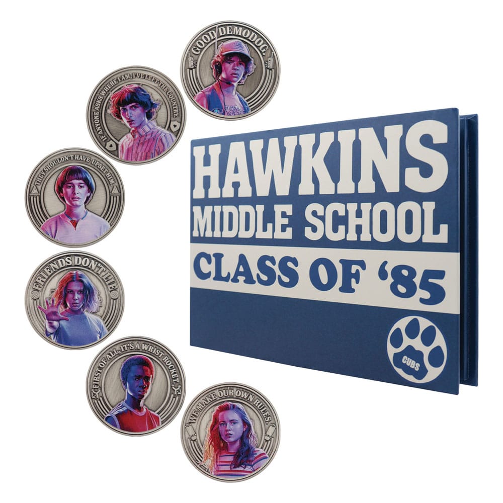 [PREORDER] STRANGER THINGS - Yearbook - Album of 6 collection coins