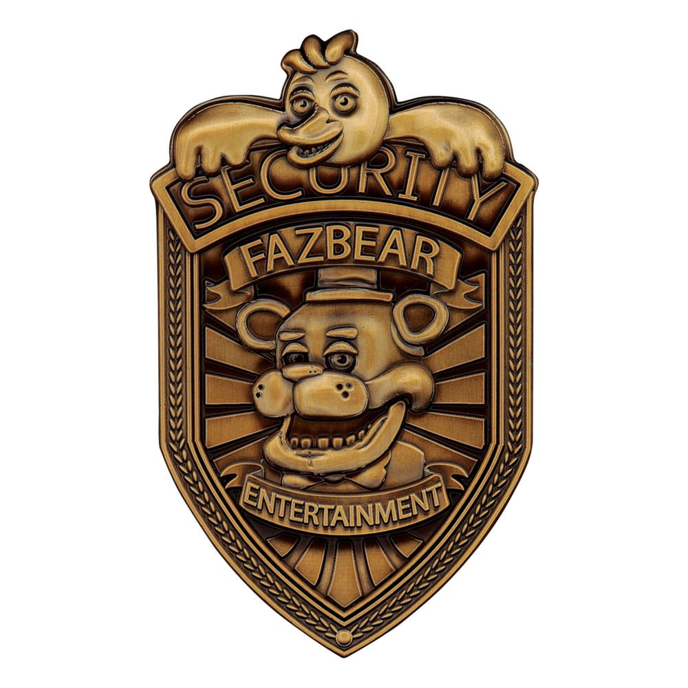 [PREORDER] FIVE NIGHTS AT FREDDY'S - Replica Security Badge - Limited Edition
