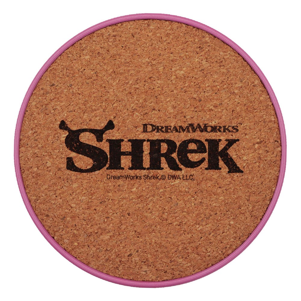 [PREORDER] SHREK - 4 Embossed Metal Coasters