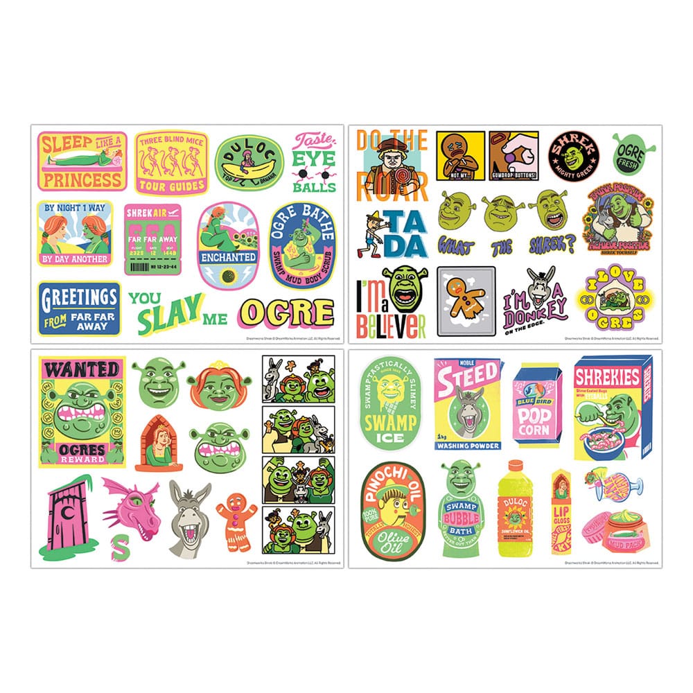 [PREORDER] Shrek Tech Sticker Pack