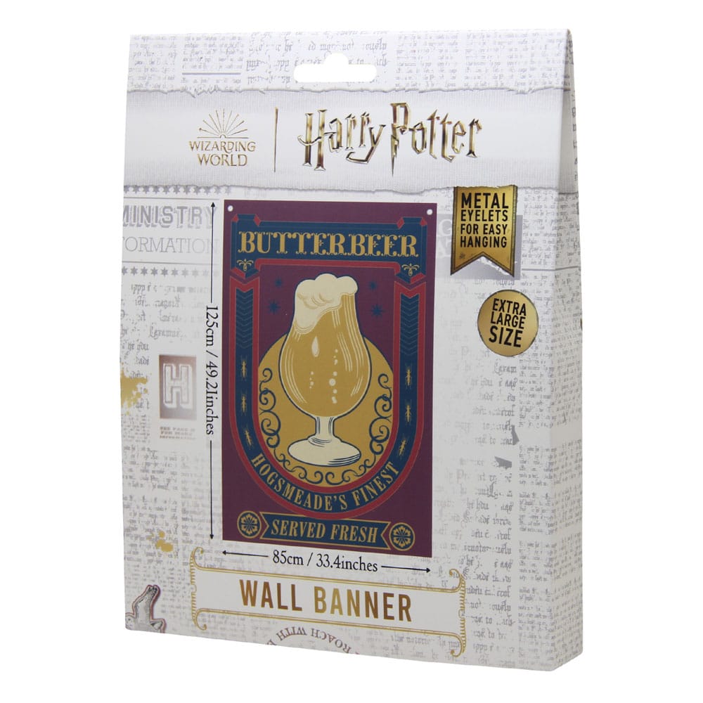 HARRY POTTER - Butter Beer - Wall Banner '125 x 85 cm'