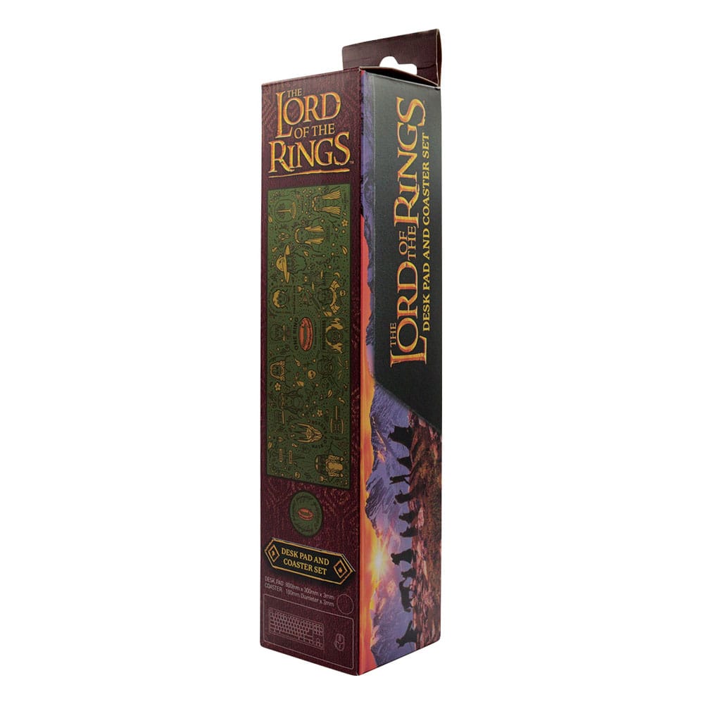 THE LORD OF THE RINGS - XL Desktop Mat + 1 Coaster