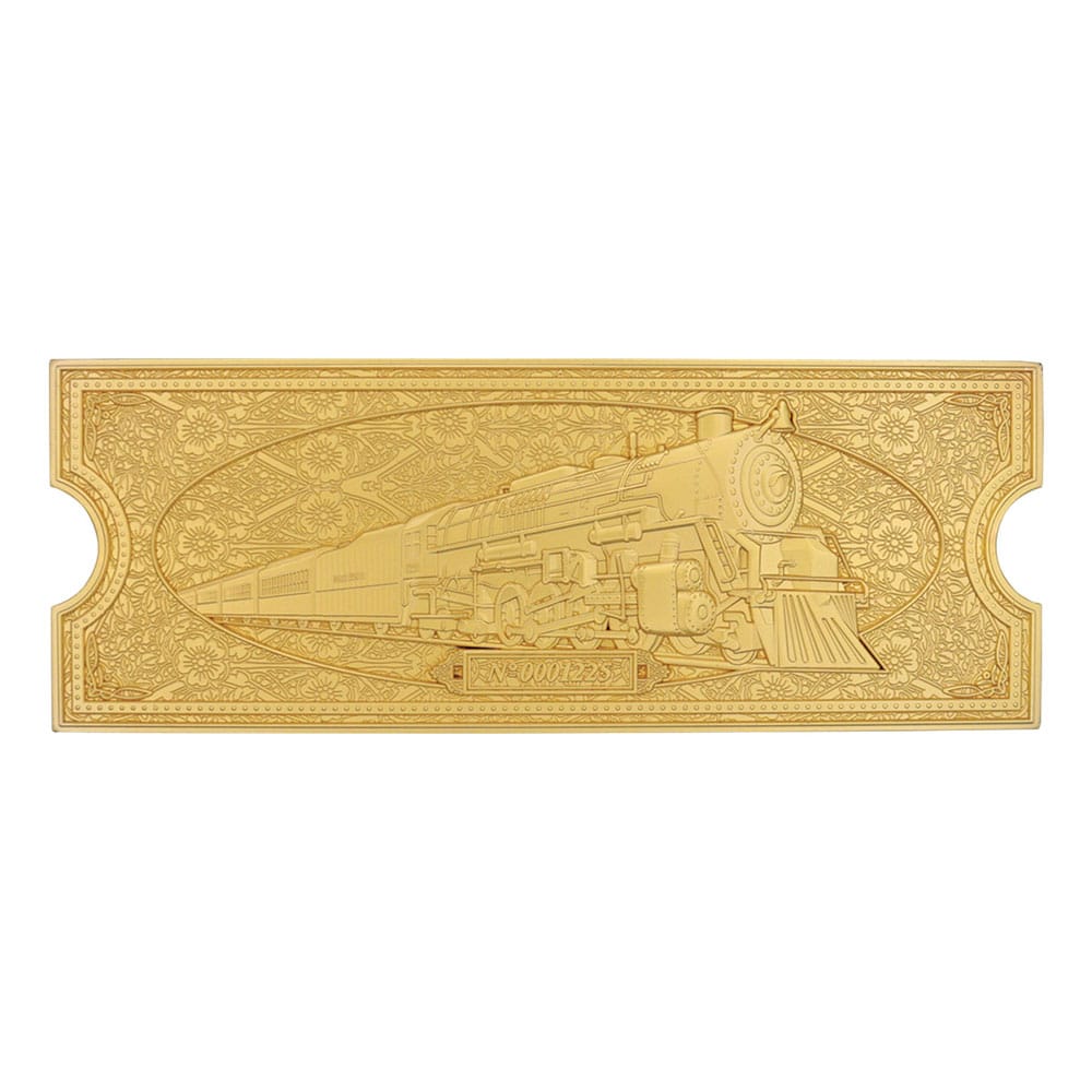 [PREORDER] THE POLAR EXPRESS - 24k Gold Plated Train Ticket