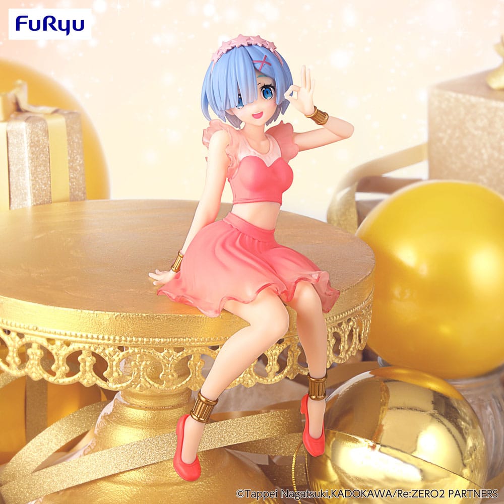 RE ZERO - Rem "Twinkle Party" - Statue Noodle Stopper 14cm