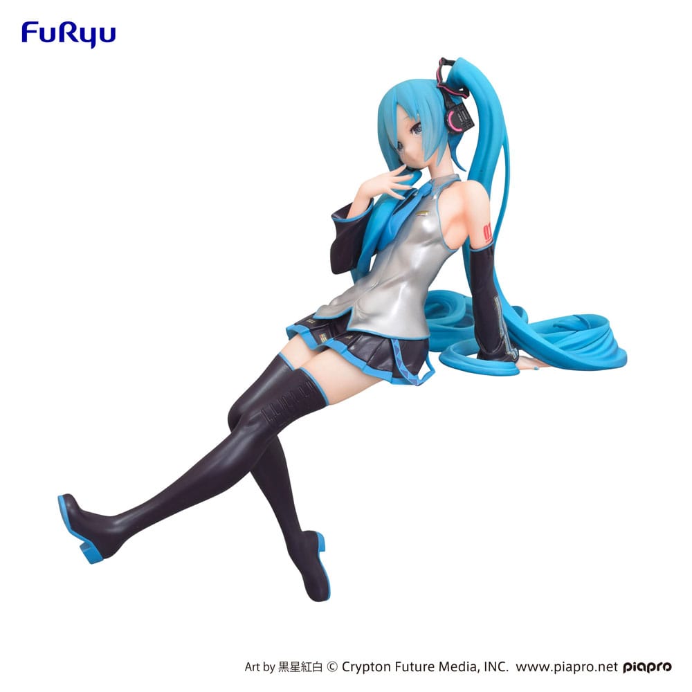 HATSUNE MIKU - Kuroboshi Kouhaku - Statue Noodle Stopper 14cm