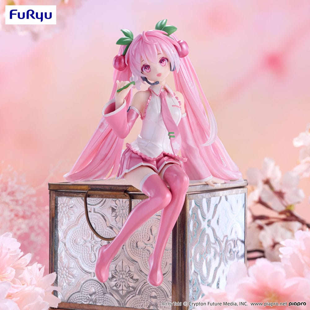 HATSUNE MIKU - Miku 2024 Pearl Color - Statue Noodle Stopper 15cm