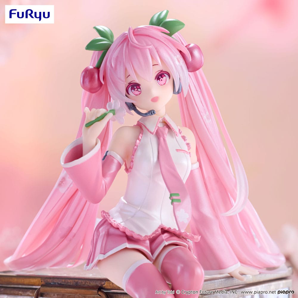 HATSUNE MIKU - Miku 2024 Pearl Color - Statue Noodle Stopper 15cm