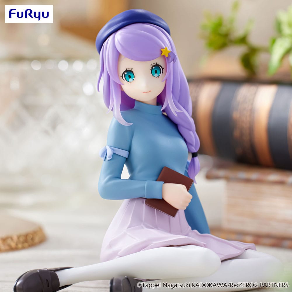 RE ZERO - Anastasia "Book Girl" - Statue Noodle Stopper 10cm
