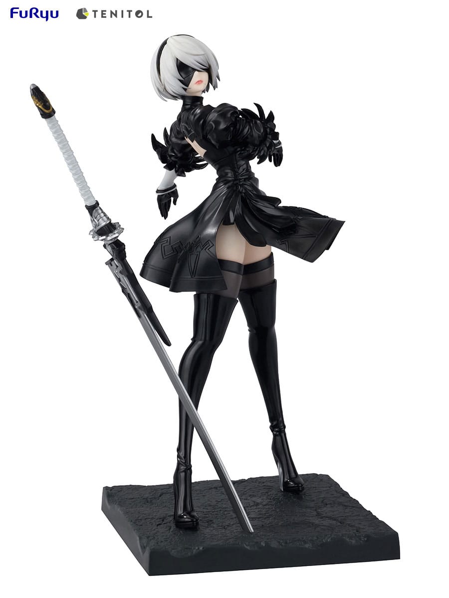 NIER AUTOMATA - 2B Ver1.1a - Statue Tenitol 22cm