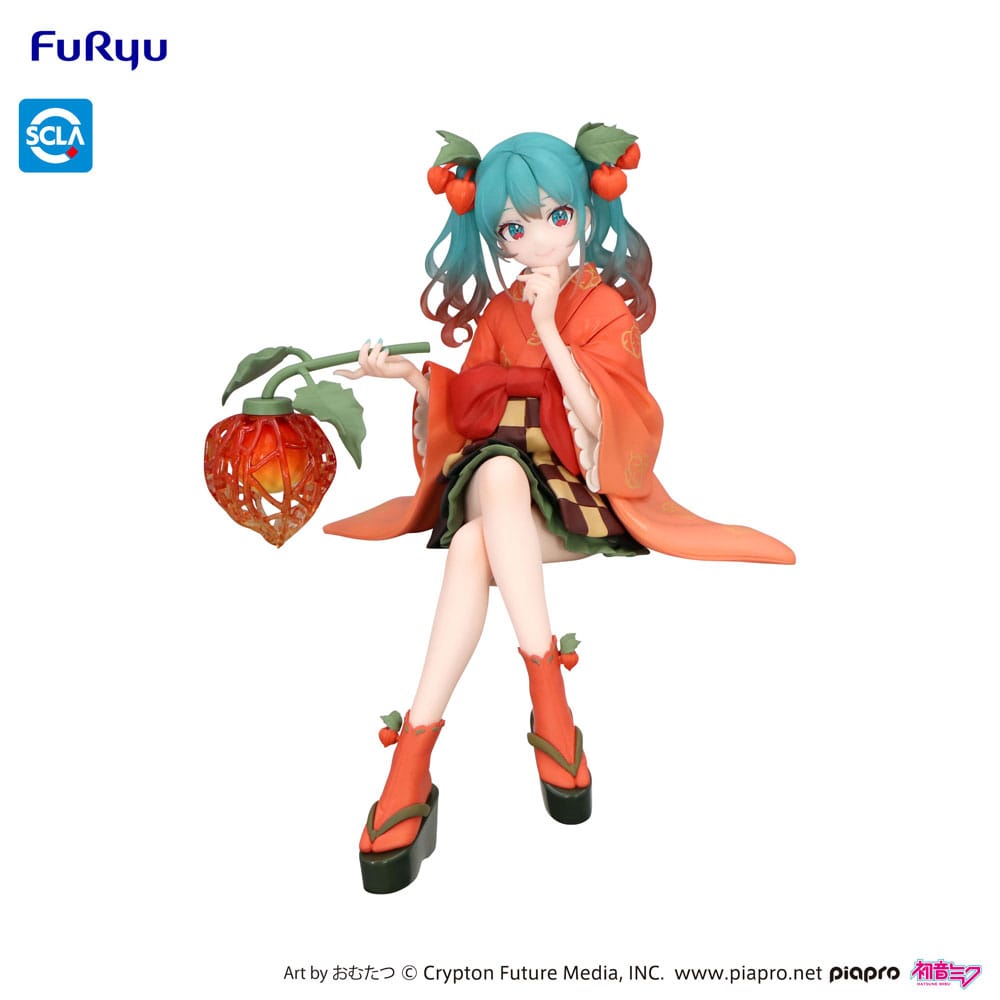 [PREORDER] HATSUNE MIKU - Flower Fairy Winter - Statue Noodle Stopper 15cm