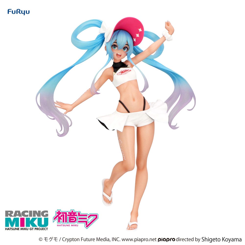 [PREORDER] HATSUNE MIKU - Racing Miku 2024 Summer - Statue Trio-Try-It 21cm