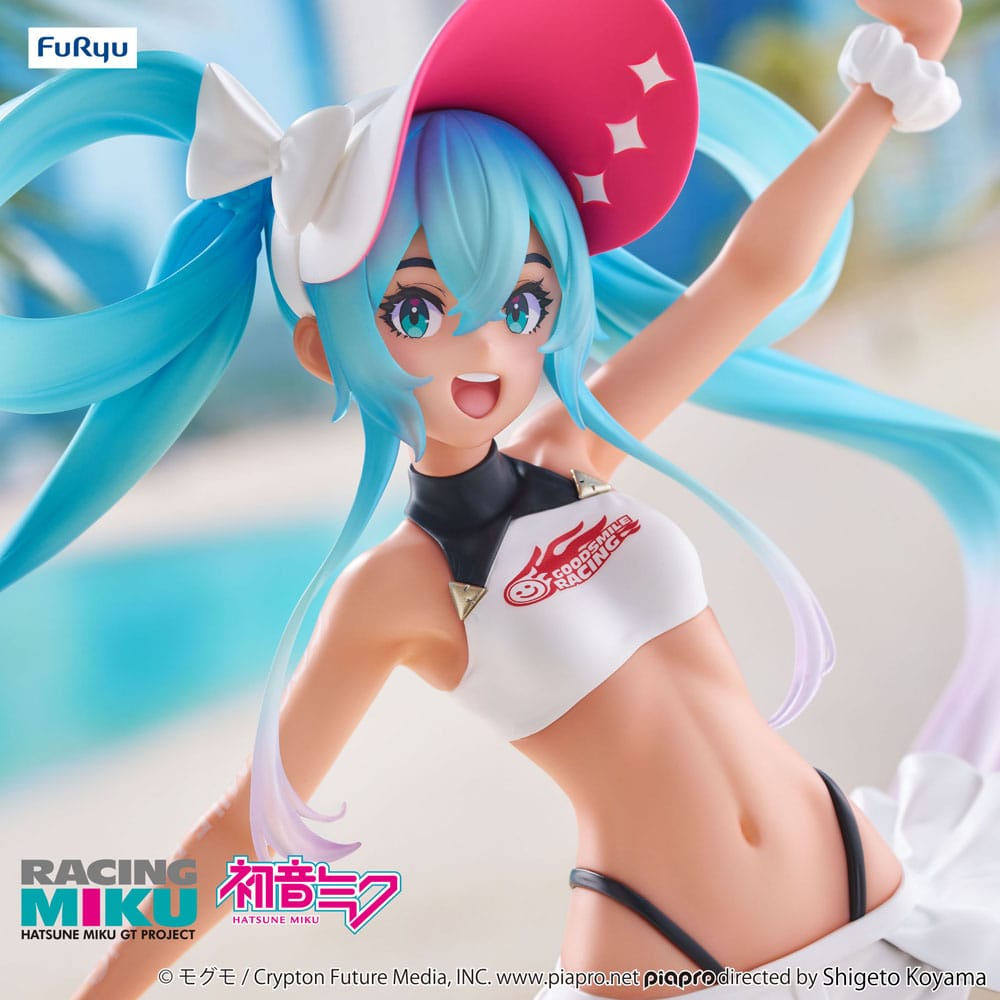 [PREORDER] HATSUNE MIKU - Racing Miku 2024 Summer - Statue Trio-Try-It 21cm