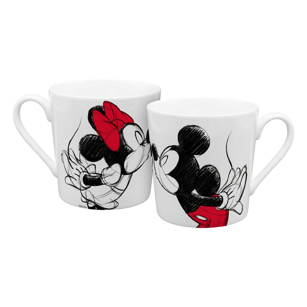 [PREORDER] Disney Mug Mickey Kiss Sketch