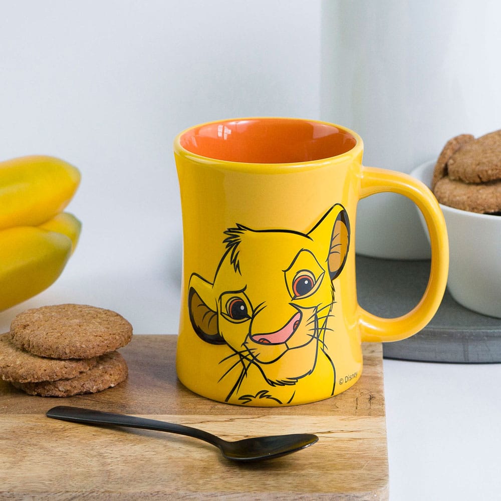 [PREORDER] Disney The Lion King 3D Relief Mug Simba 360 ml