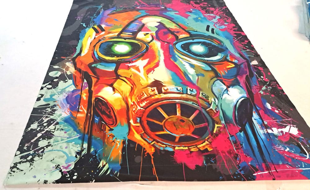 [PREORDER] Borderlands Poster Canvas Mask Pop Art