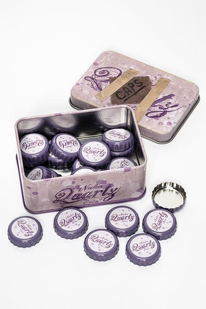 [PREORDER] Fallout Bottle Caps Series Collectible Tin Nuka Quartz 10 cm