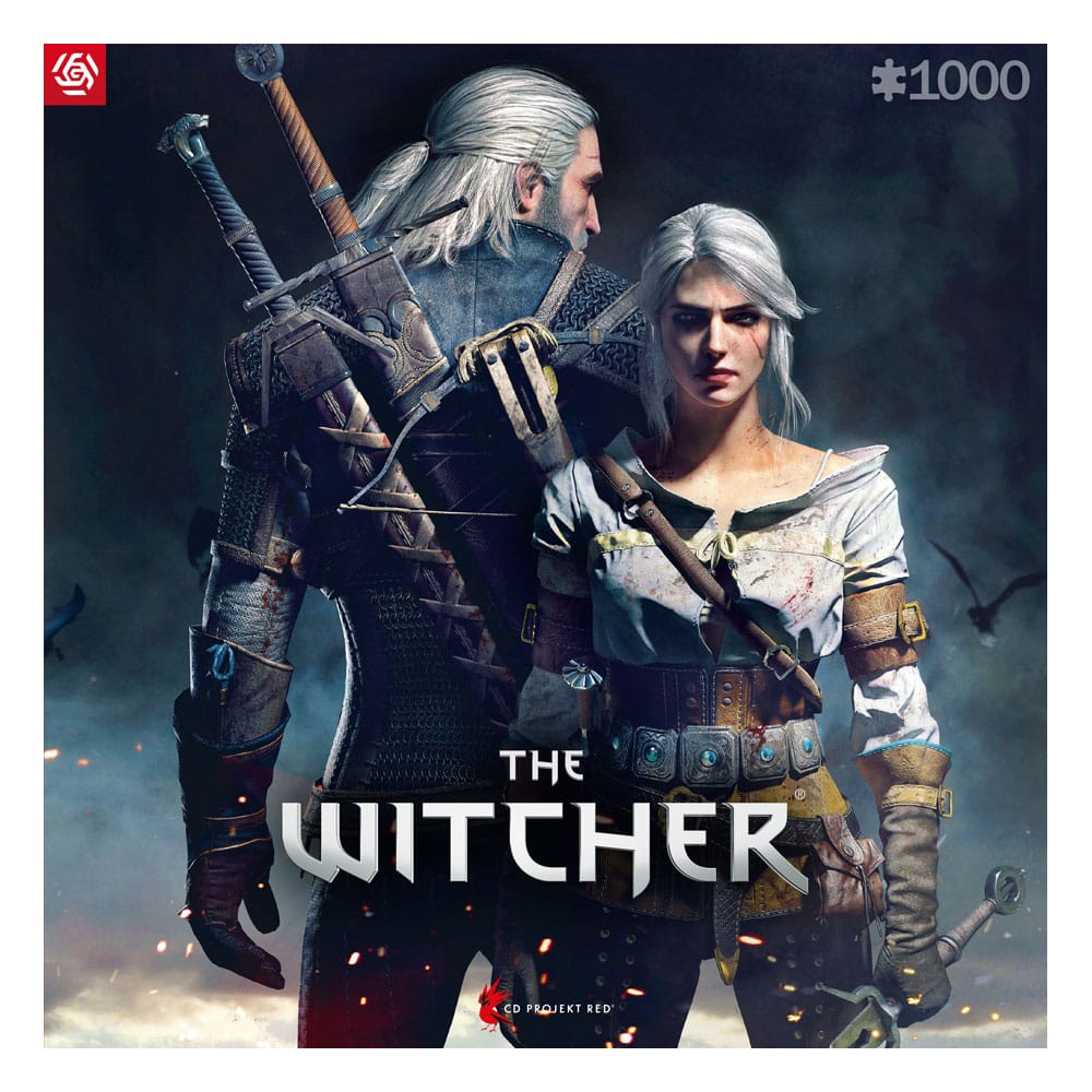[PREORDER] The Witcher Gaming Puzzle Geralt & Ciri (1000 pieces)