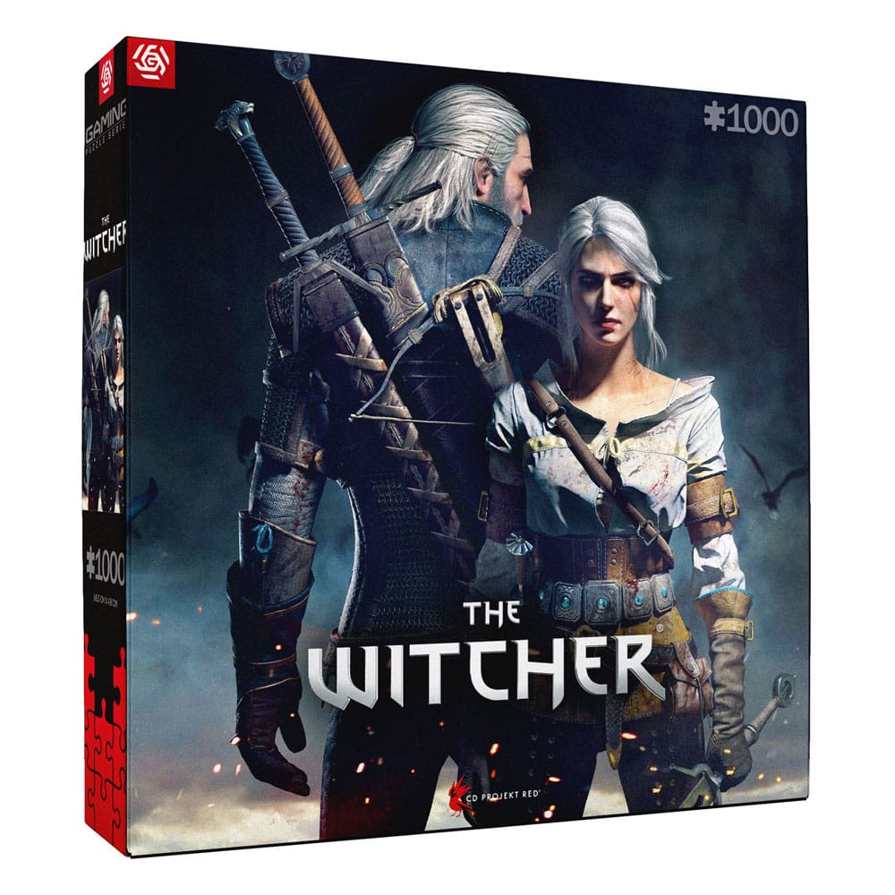 [PREORDER] The Witcher Gaming Puzzle Geralt & Ciri (1000 pieces)