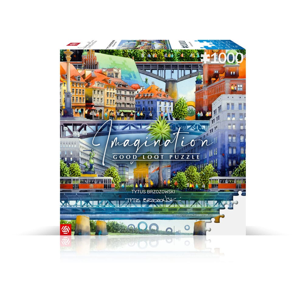 [PREORDER] Tytus Brzozowski Imagination Puzzle Warsaw Bridges (1000 pieces)