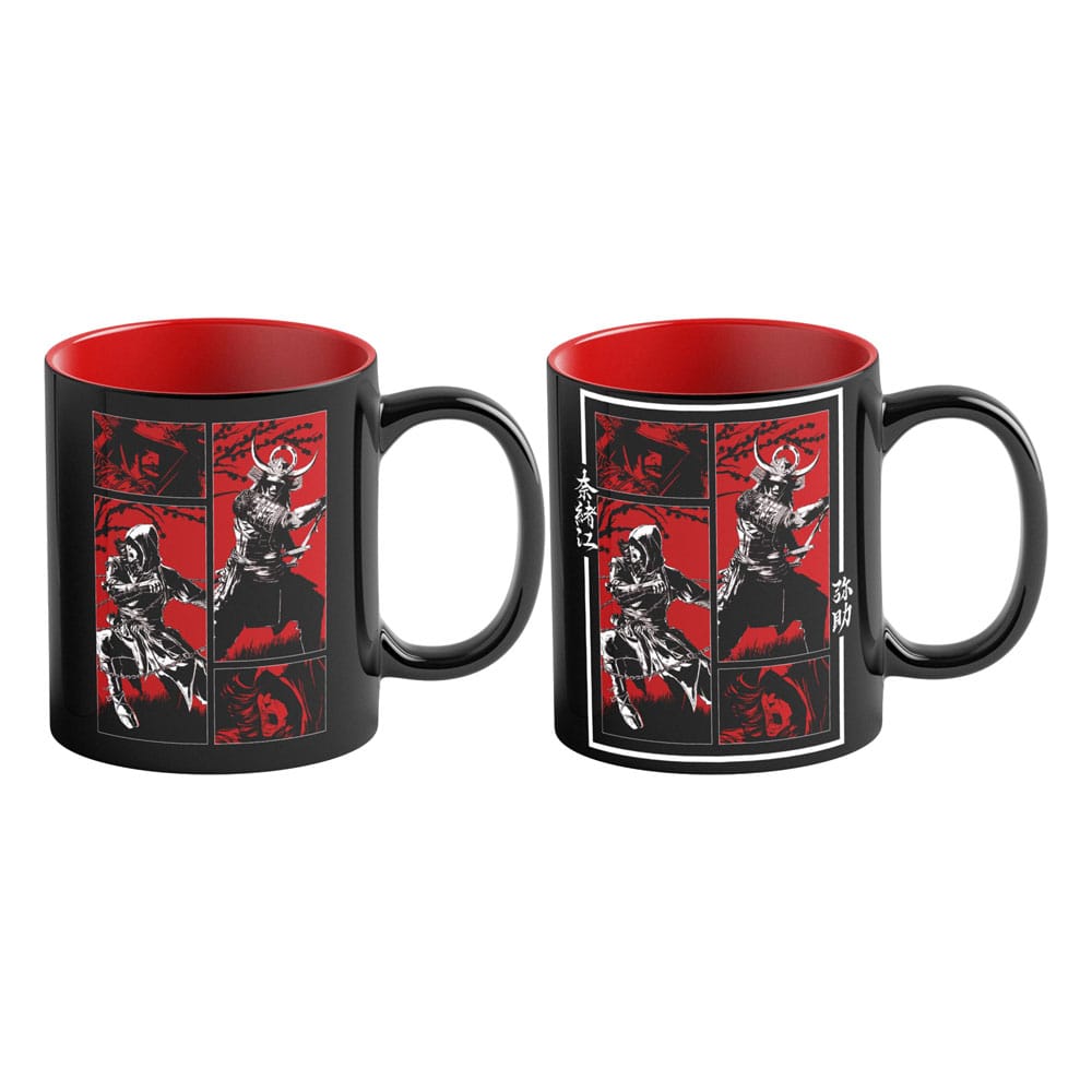 [PREORDER] Assassin's Creed Shadows Heat Change Mug Naoe & Yasuke Artwork 450 ml