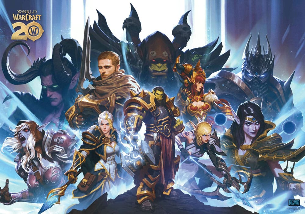[PREORDER] World of Warcraft Puzzle 20th Anniversary (1000 pieces)