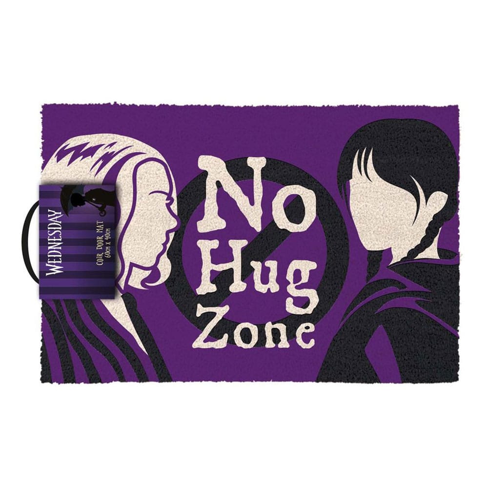 [PREORDER] Wednesday Doormat No Hug Zone 40 x 60 cm