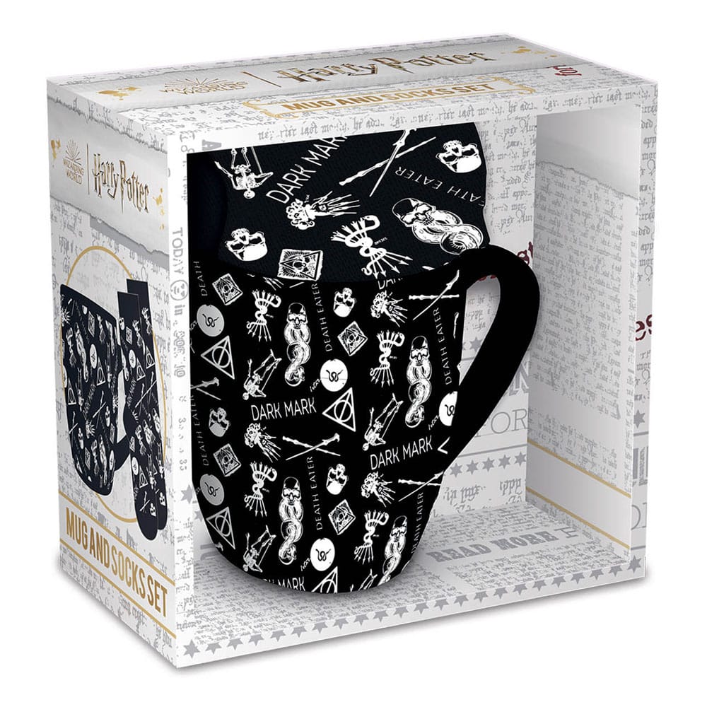 HARRY POTTER - Dark Mark - Mug 315ml and Female Socks 36-41