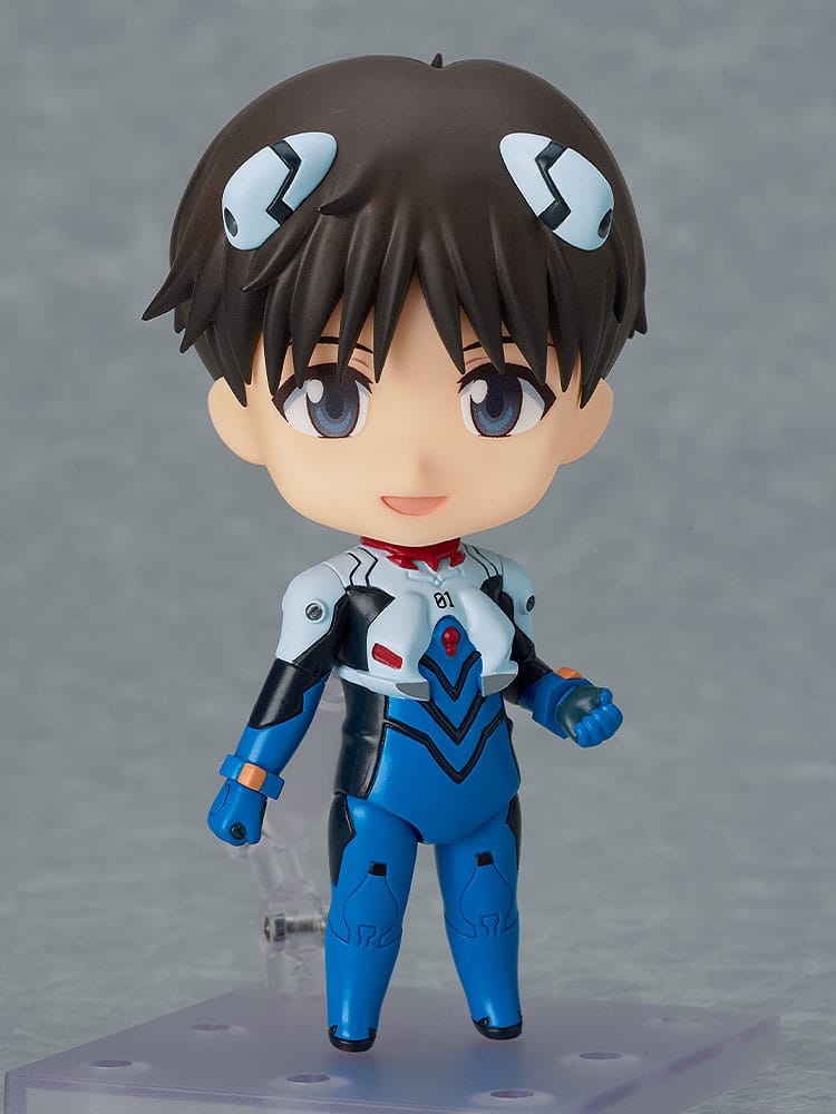 Neon Genesis Evangelion: Action Figure Nendoroid Shinji Ikari Plugsuit Ver. - 10 cm - Good Smile Company - Action figures