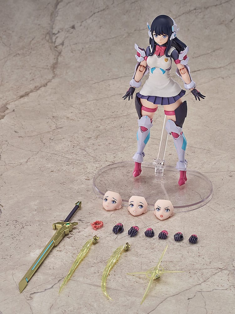 Figma Rikka Takarada Hyper Body GRID TECTOR Ver. - Action Figure Gridman Universe 15 cm - Good Smile Company - Action figures