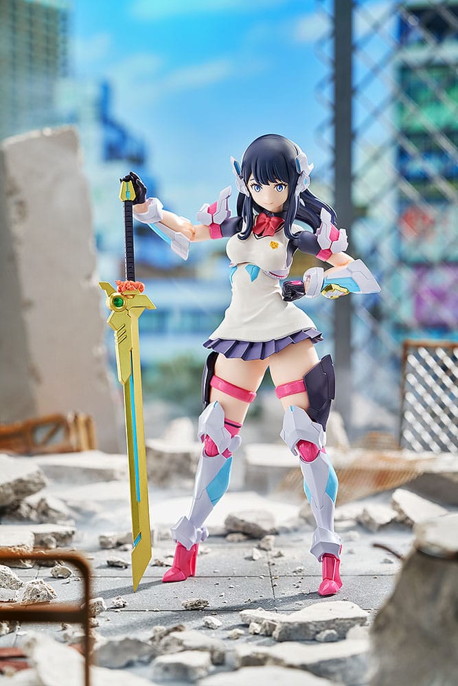 Figma Rikka Takarada Hyper Body GRID TECTOR Ver. - Action Figure Gridman Universe 15 cm - Good Smile Company - Action figures