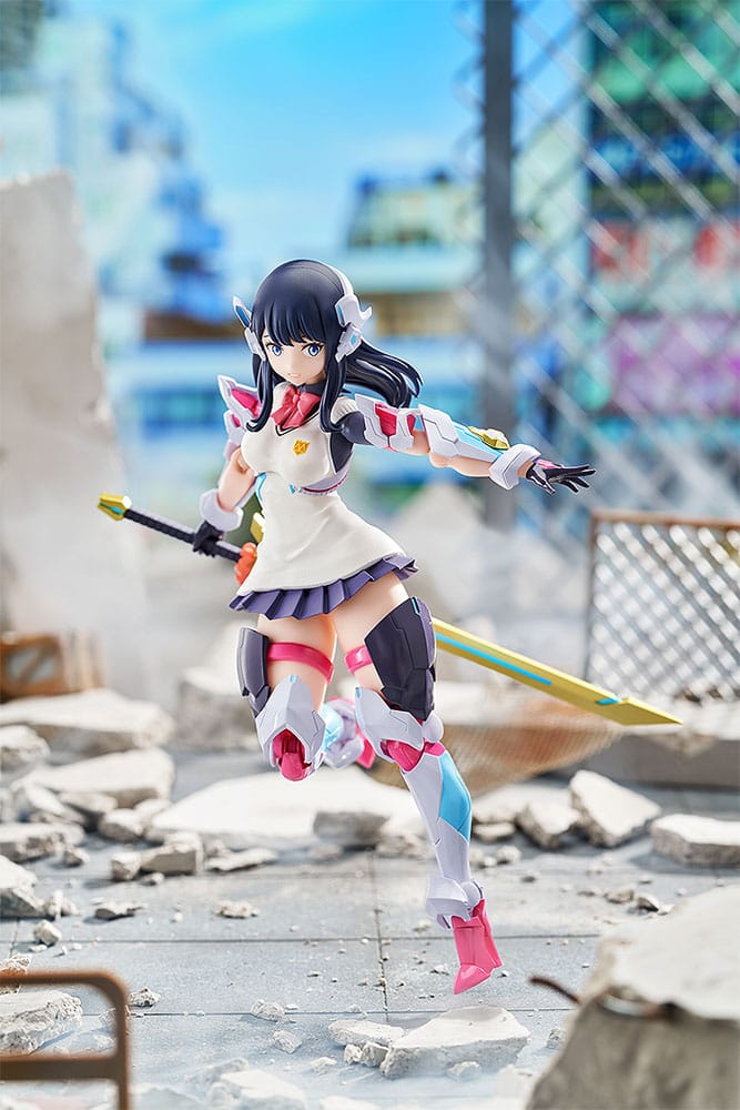 Figma Rikka Takarada Hyper Body GRID TECTOR Ver. - Action Figure Gridman Universe 15 cm - Good Smile Company - Action figures