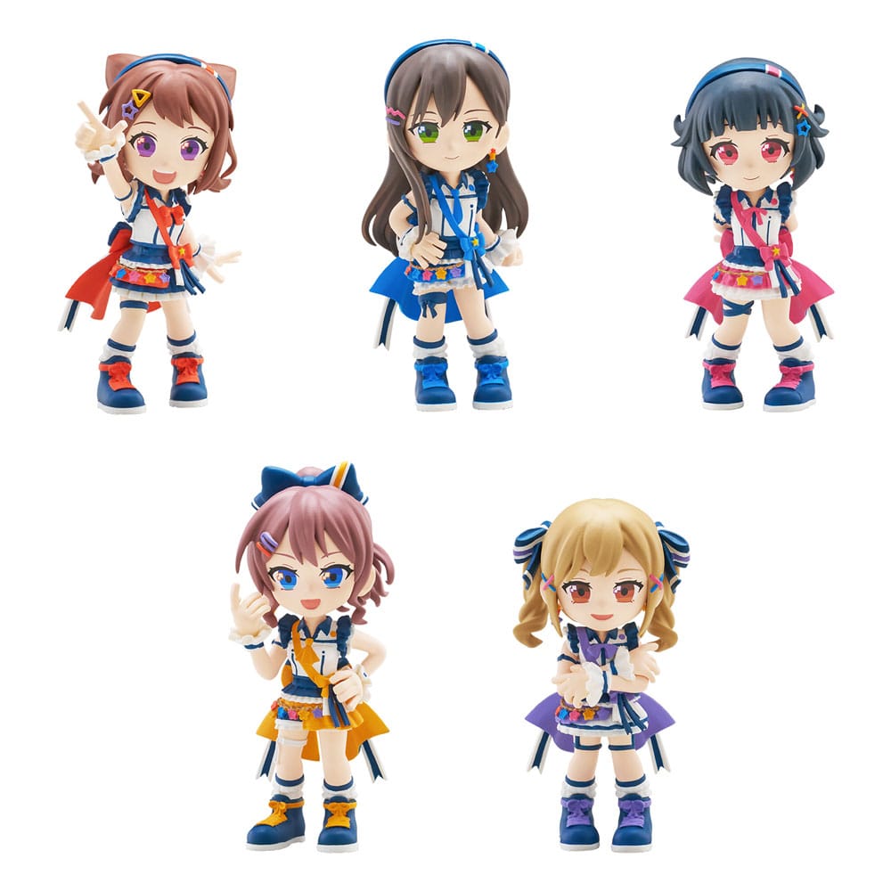 [PREORDINE] BanG Dream! Poppin'Party PalVerse - Set 6 Figure PVC 9 cm - Bushiroad - Statue