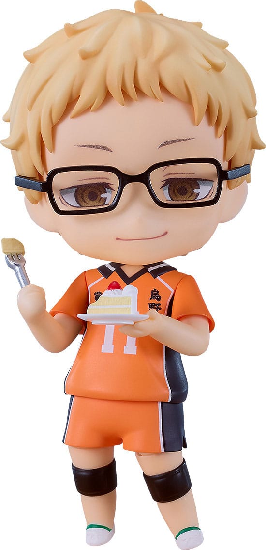 Haikyu!! Action Figure Nendoroid Kei Tsukishima - Karasuno Ver. - 10 cm - Good Smile Company - Action figures