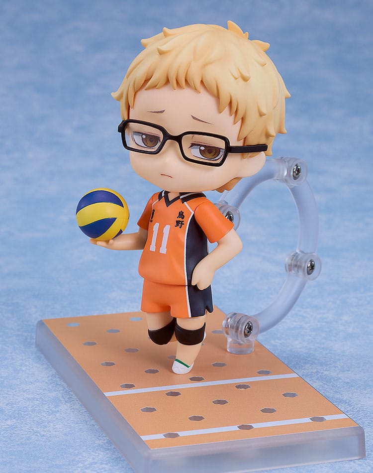 Haikyu!! Action Figure Nendoroid Kei Tsukishima - Karasuno Ver. - 10 cm - Good Smile Company - Action figures