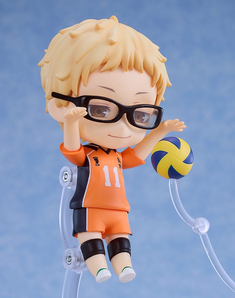 Haikyu!! Action Figure Nendoroid Kei Tsukishima - Karasuno Ver. - 10 cm - Good Smile Company - Action figures