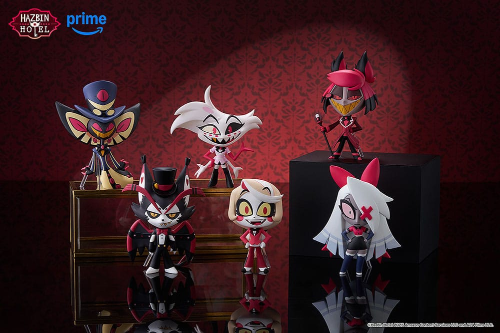 [PREORDINE] Hazbin Hotel - Blind Box Figure 8cm Assortimento (6 personaggi) - Good Smile Company - Statue