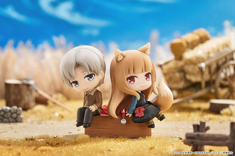 [PREORDINE] Spice and Wolf: Mini Figure Lawrence & Holo 8 cm - Good Smile Company - Mini-figurine